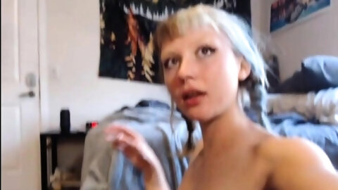 Skinny Hot Blonde Girl Amateur Webcam