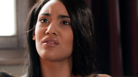 Sweet Brunette Girlfriend Sucking Her Boyfriend's Cock - Capri Lmonde