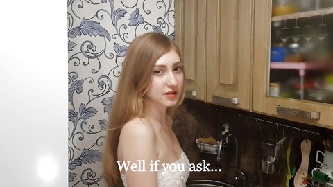 The Maid Got Stuck In The Washing Machine And Was Fucked Hard